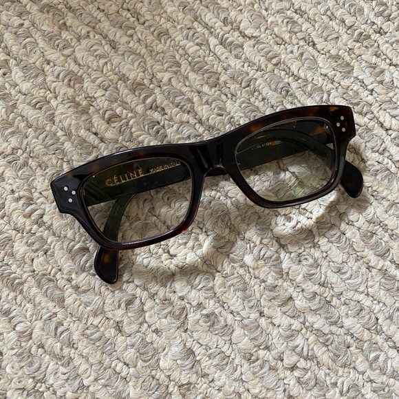 CELINE PARIS tortoise shell eyeglasses - Picture 2 of 8